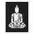 Minimalist Abstract Indian Buddha Portrait Poster