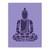 Minimalist Abstract Indian Buddha Portrait Poster