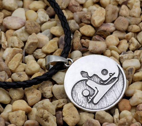 Yin Yang Taichi Meditation Necklace